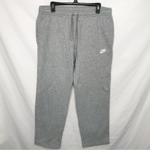 Nike Pants Nike Sportswear Club Fleece Mens Sweat Pants Large Gray